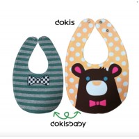 Dokisbaby口水肩- Mr Bear